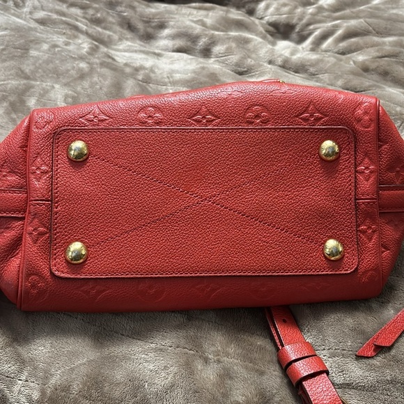 LV red empriente bandoliere 25 and wallet - Picture 6 of 13
